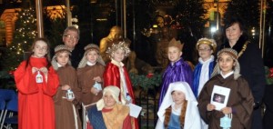 St. Monica's children in costume