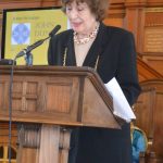 Bailie Clark brings greetings