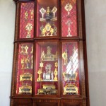 One of the relic cabinets in the Capella dal Pozzo