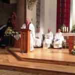 Archbishop Tartaglia during his homily
